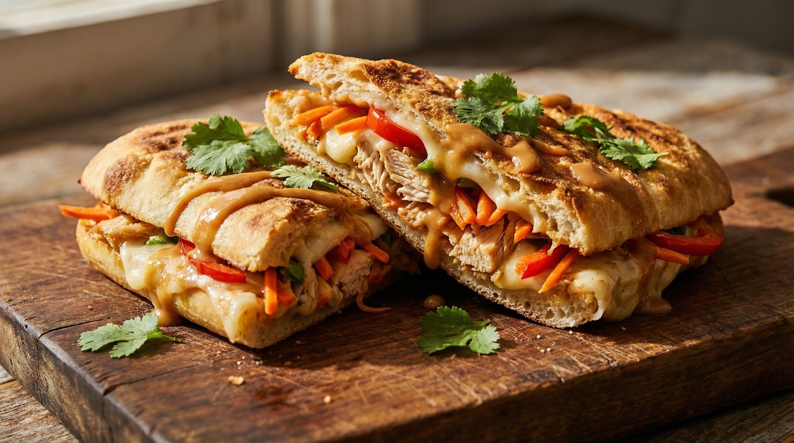 Banh Mi Pizza Panini