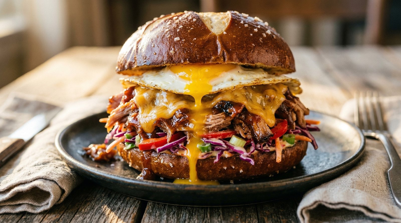 Weekend Breakfast Egg Sandwiches