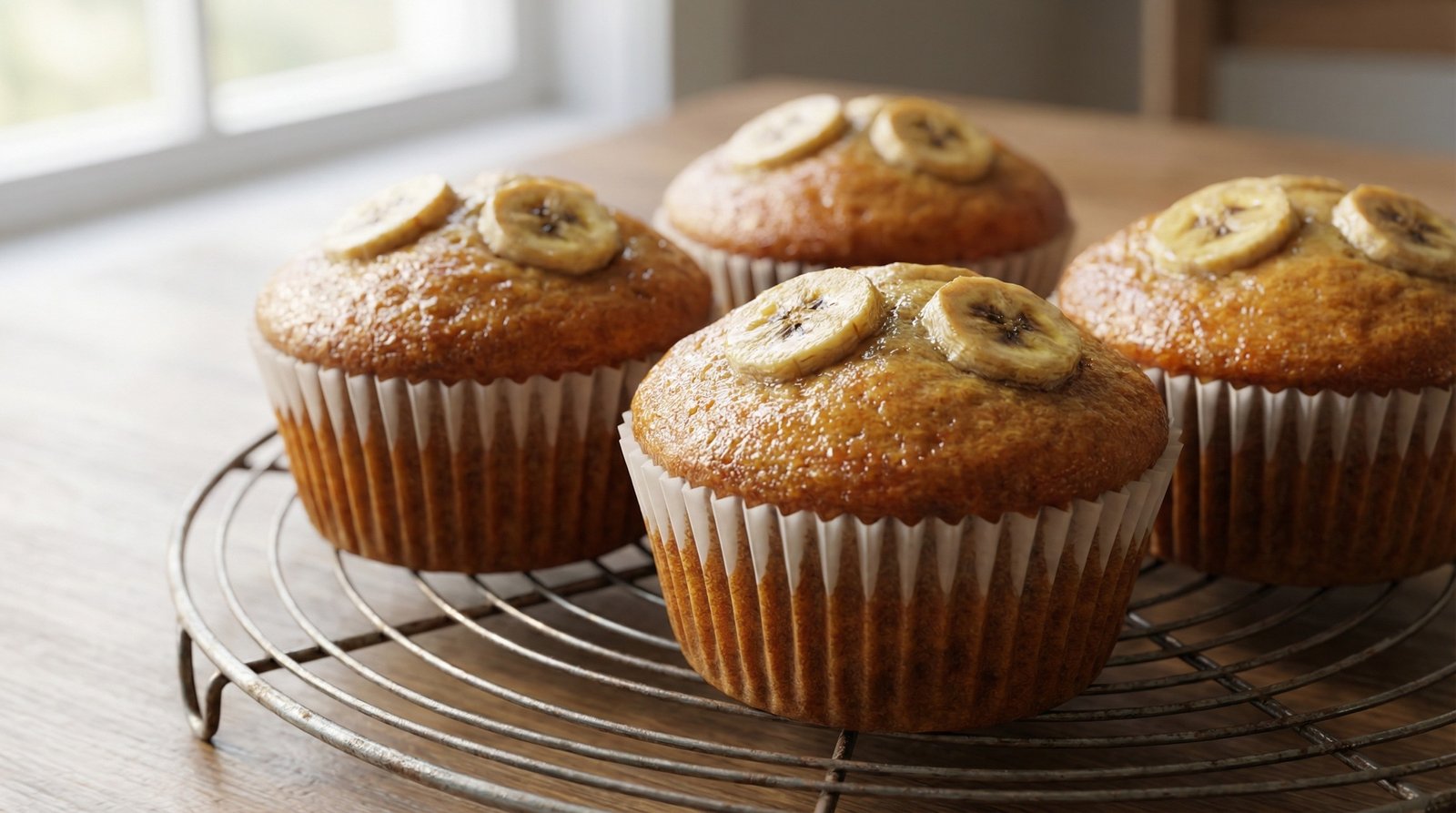 Banana Bread Muffins