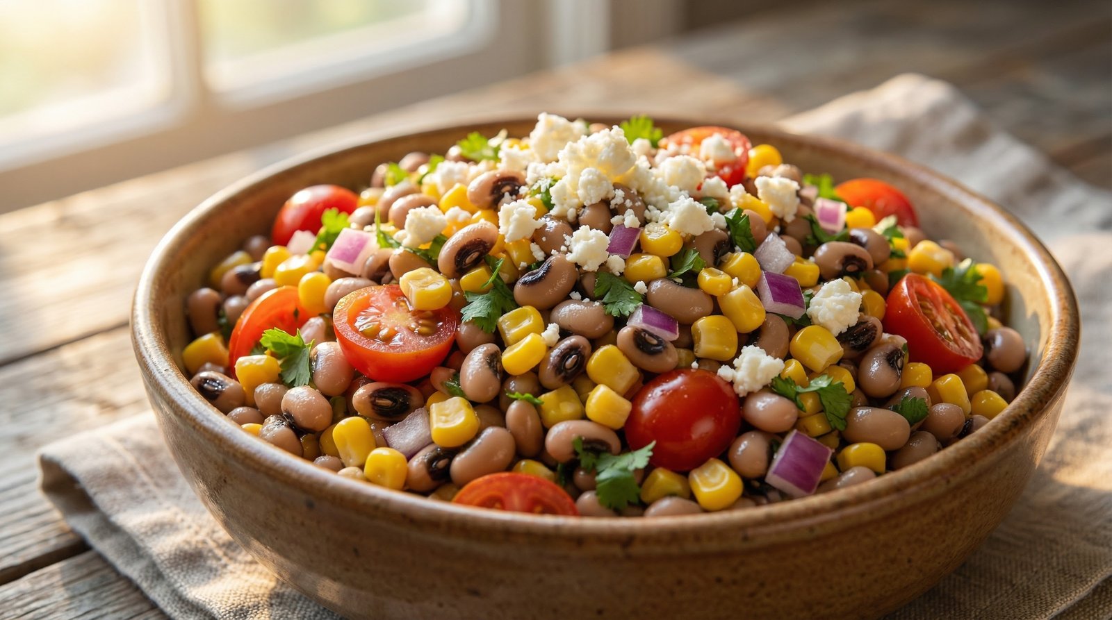 Black-Eyed Pea, Tomato and Corn Salad