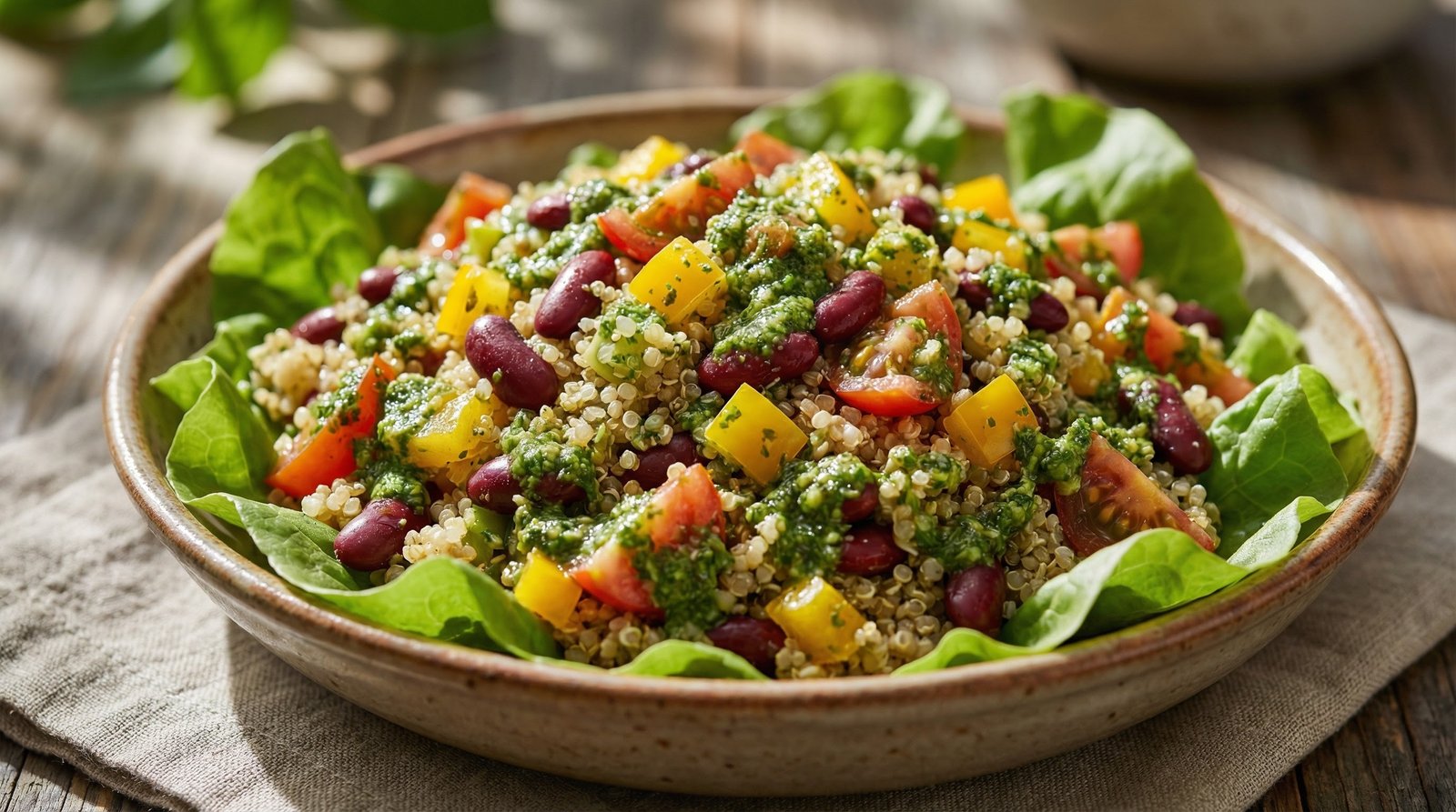 Hearty Quinoa and Vegetable Salad