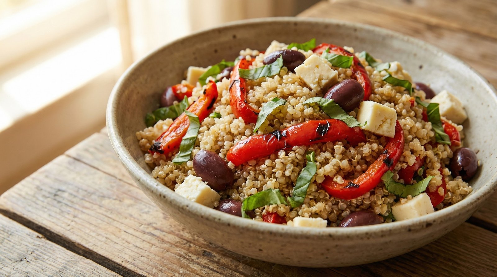 Mediterranean Quinoa Salad