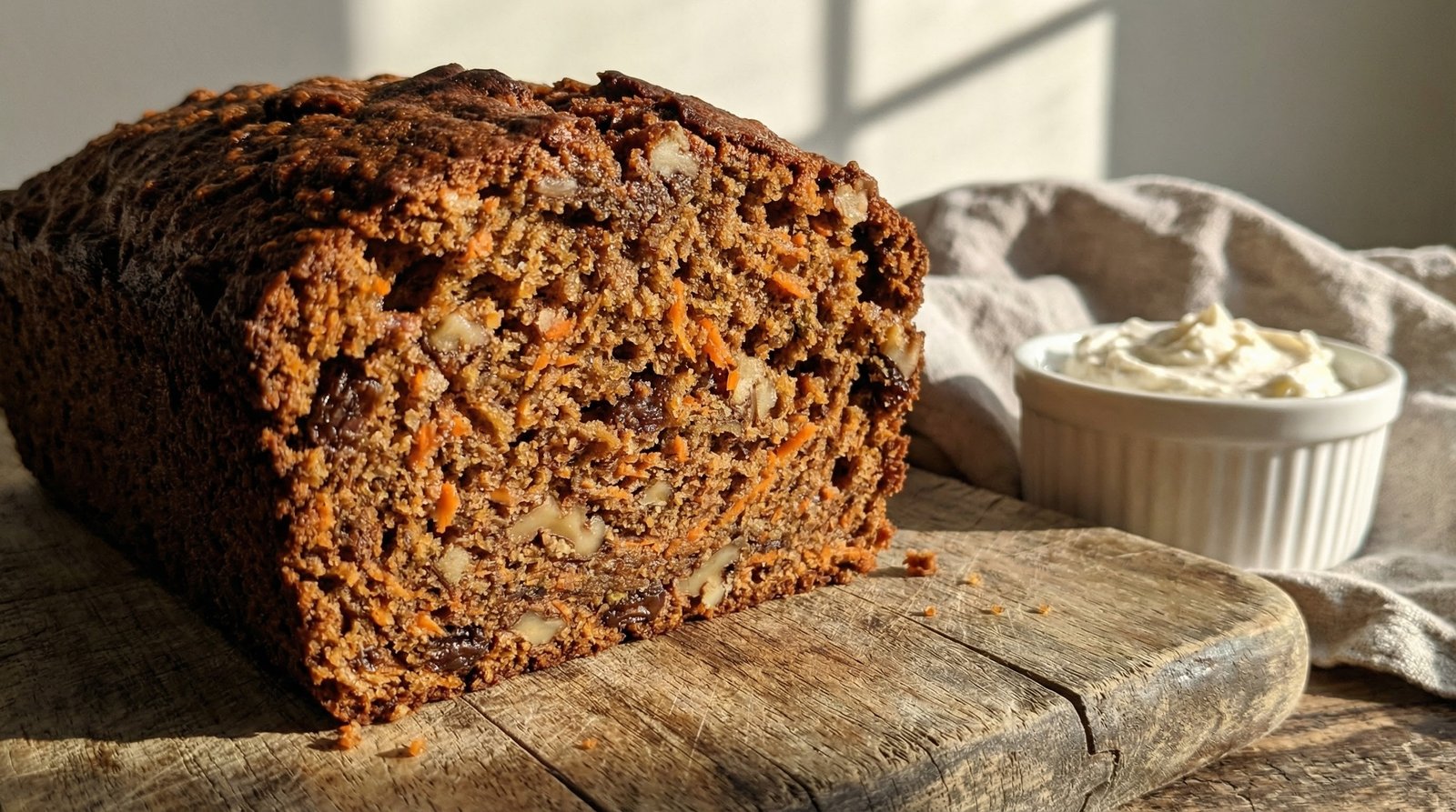 Ginger Carrot Nut Bread