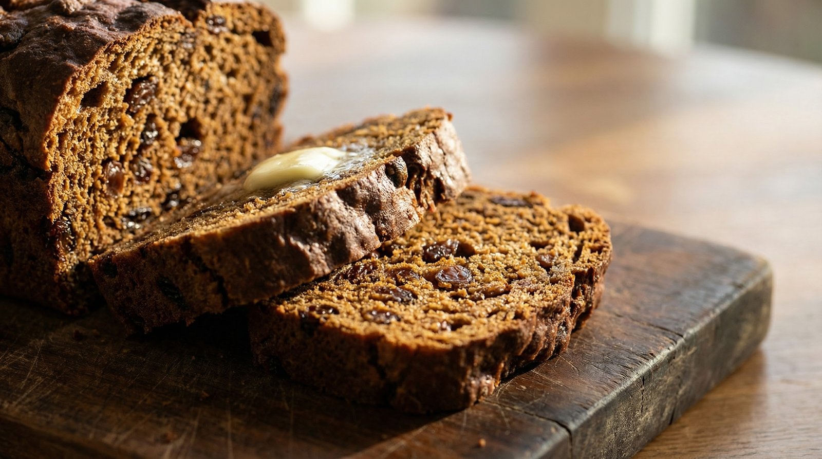 Brown Bread with Raisins