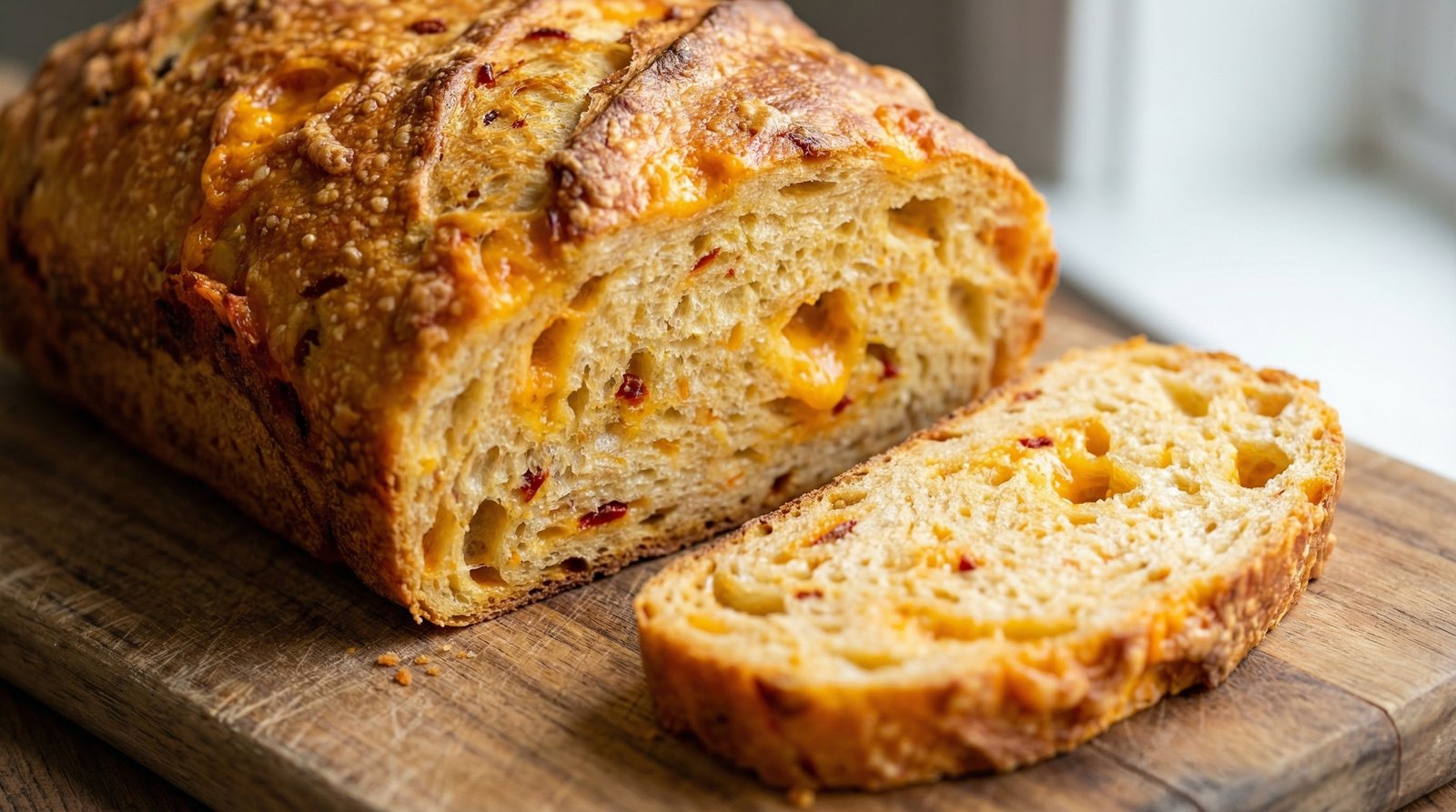 Zesty Cheddar Bread