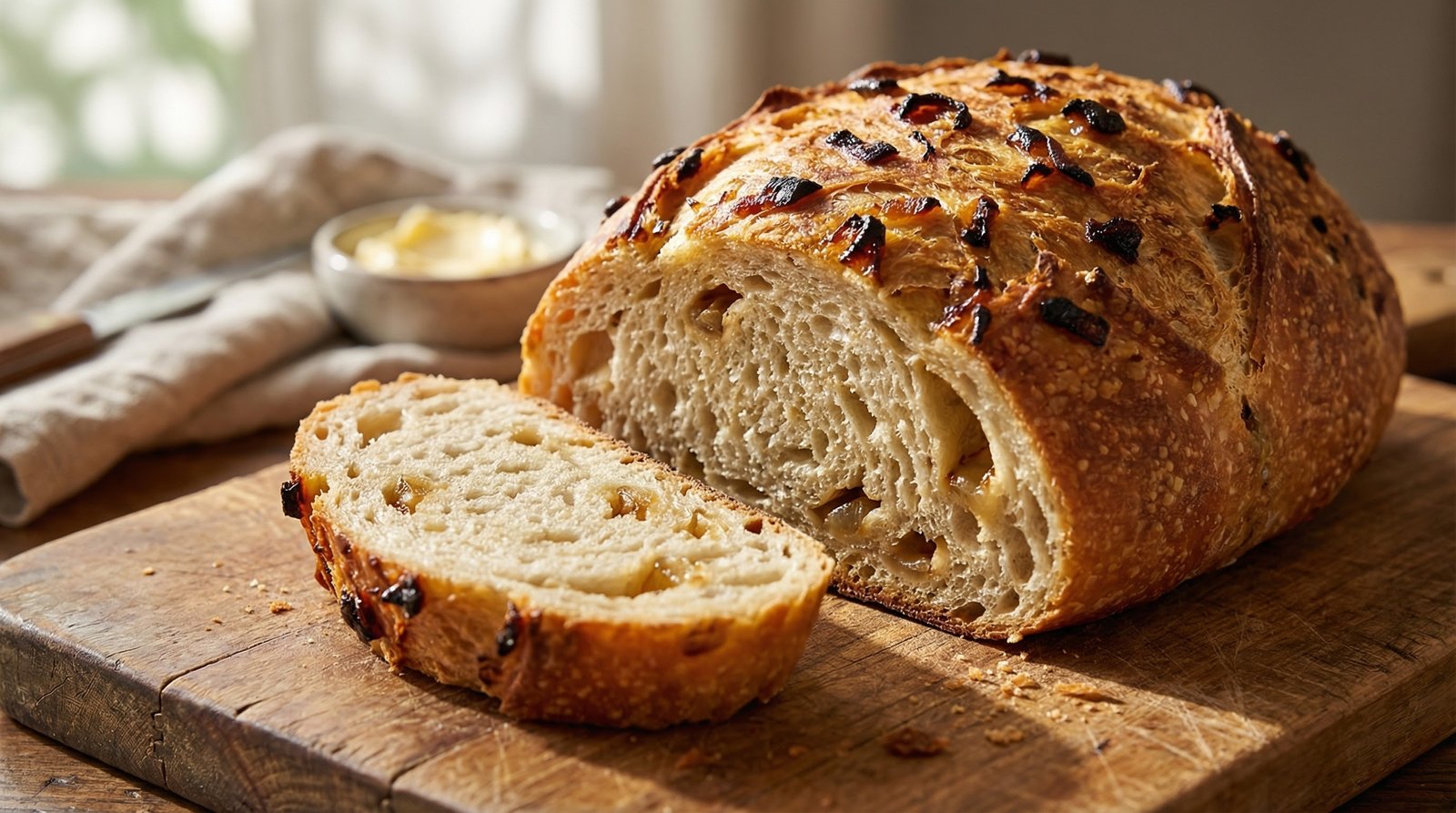 Caramelized Onion Bread