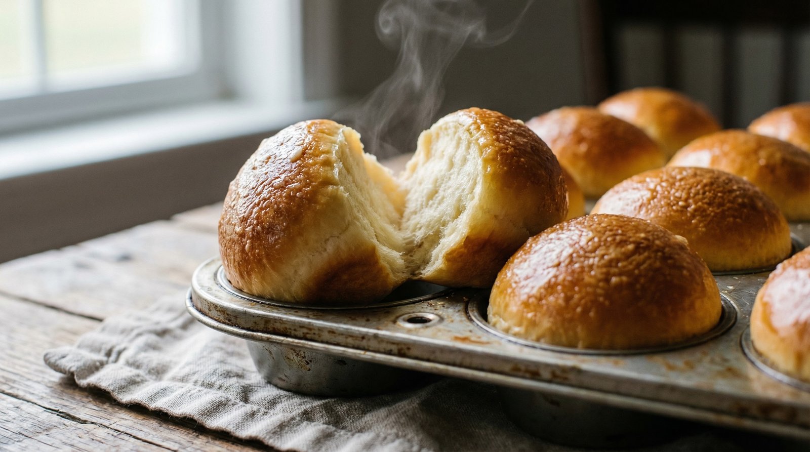Double-Quick Dinner Rolls