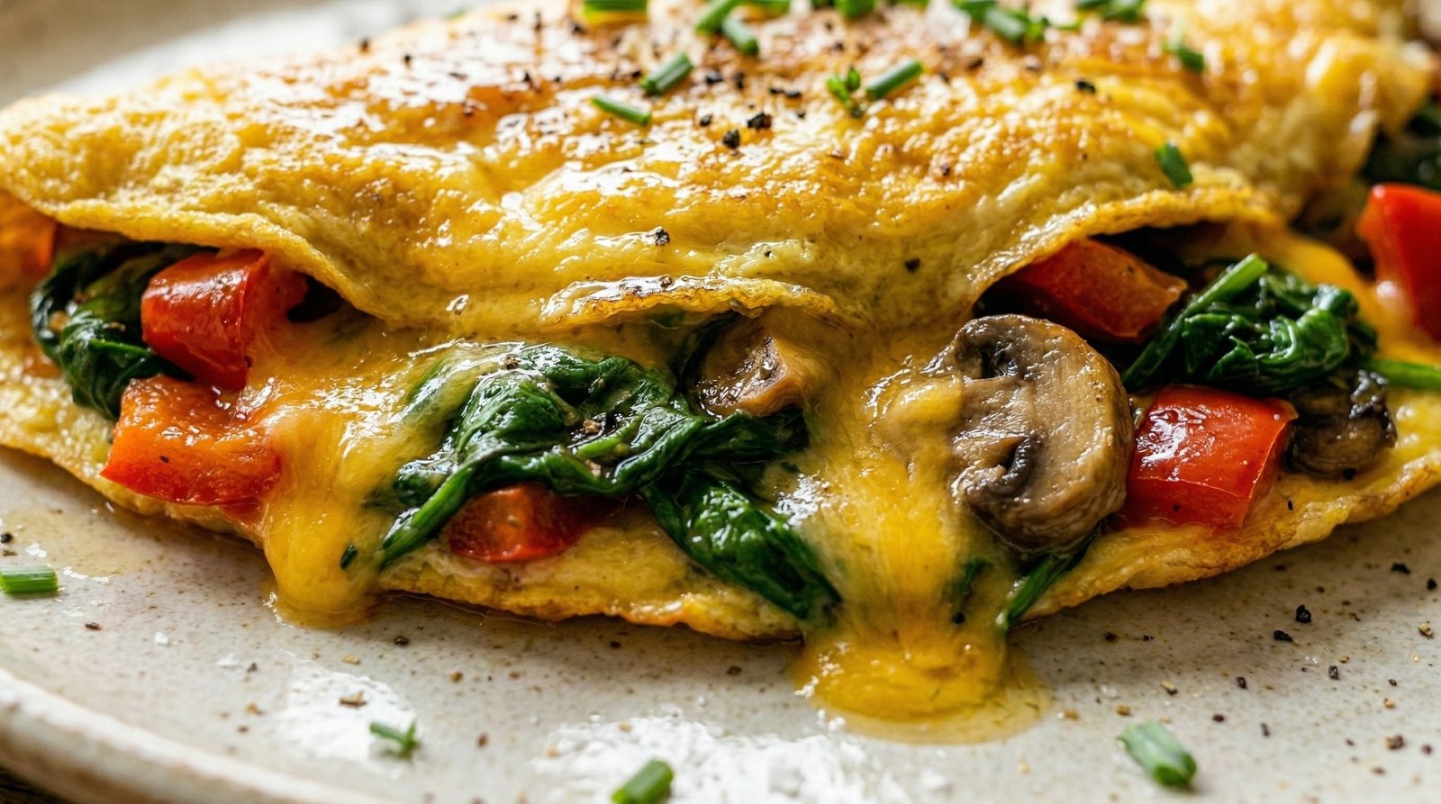 Veggie-Stuffed Omelet