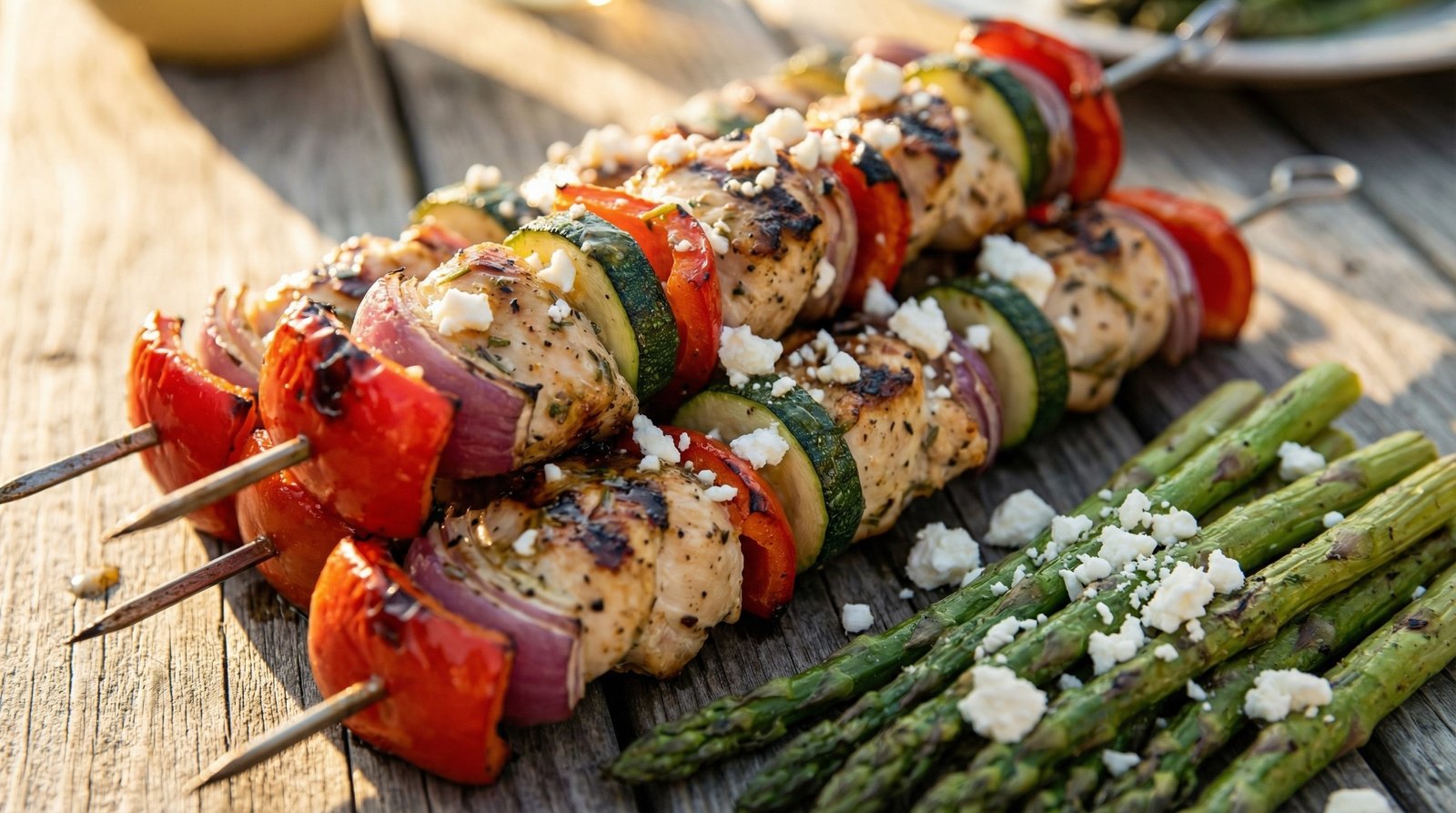 Mediterranean Chicken Kabobs