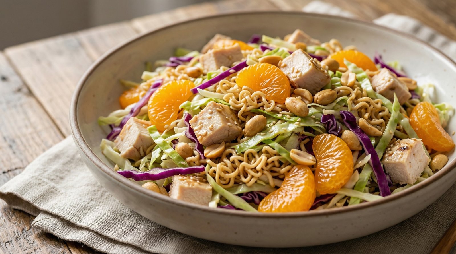 Crunchy Asian Chicken Salad