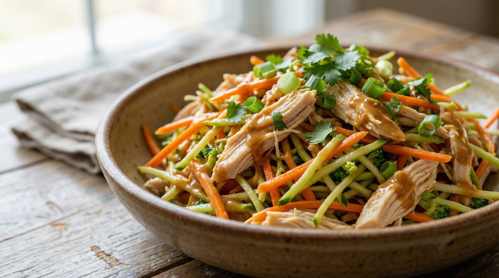 Thai Shredded Chicken Salad