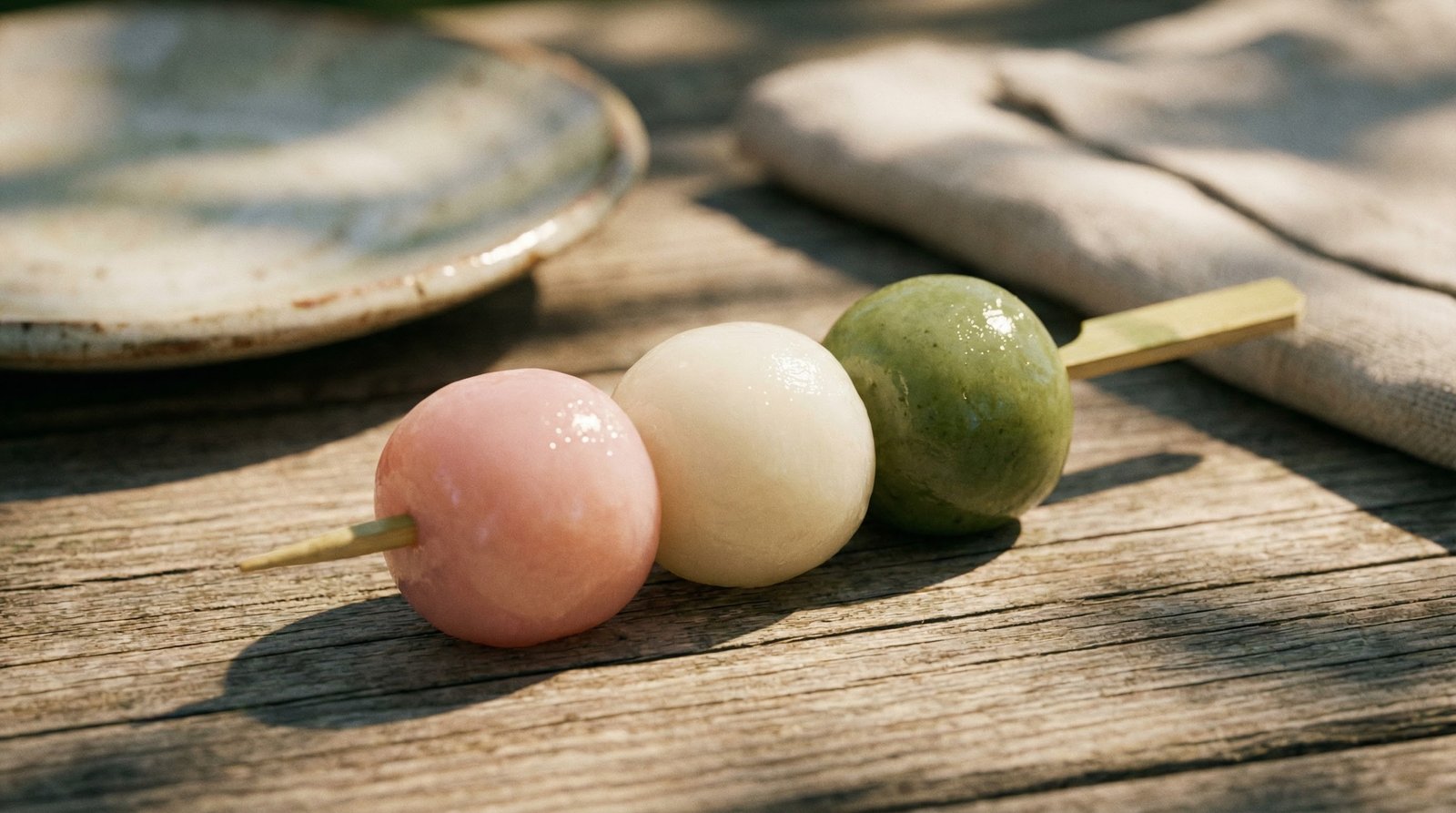 Sanshoku Dango Mochi