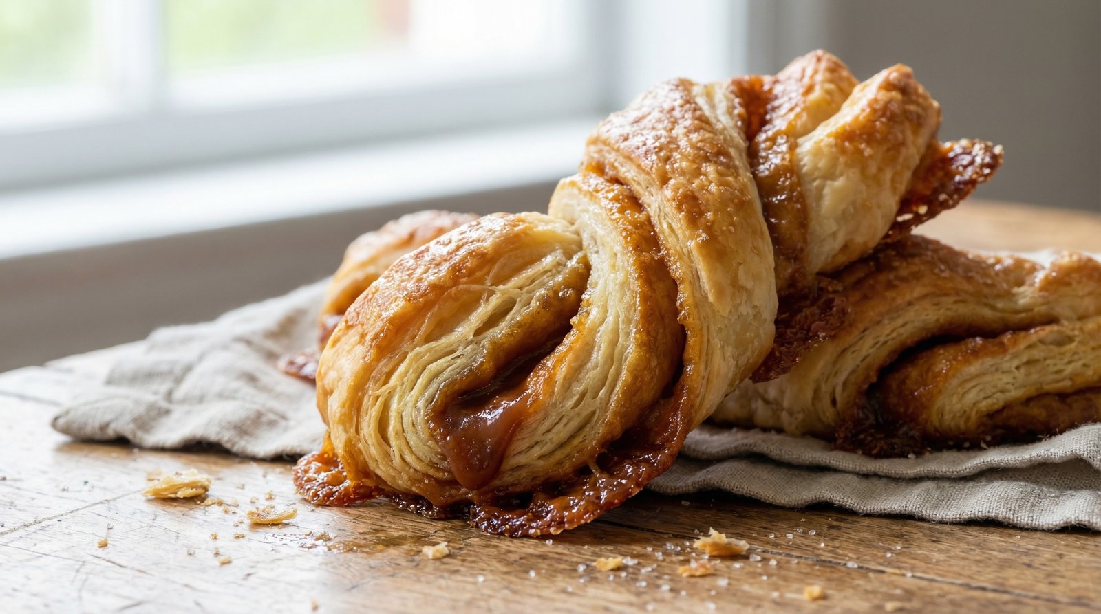 Dulce de Leche Twisty Rolls