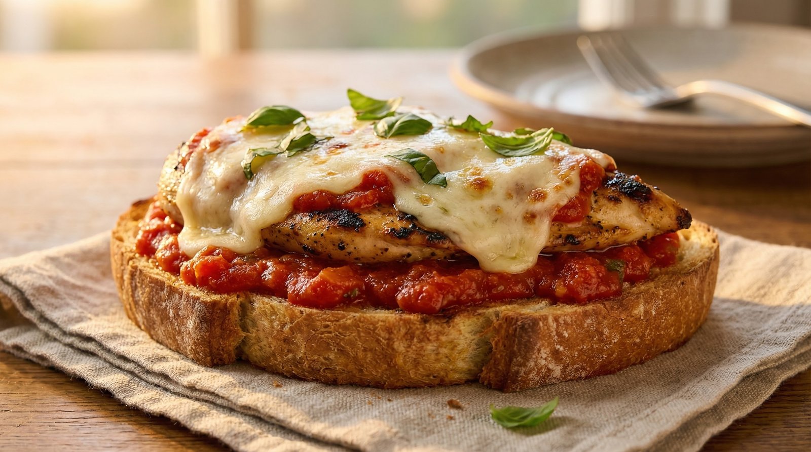 Grilled Italian Chicken Burgers