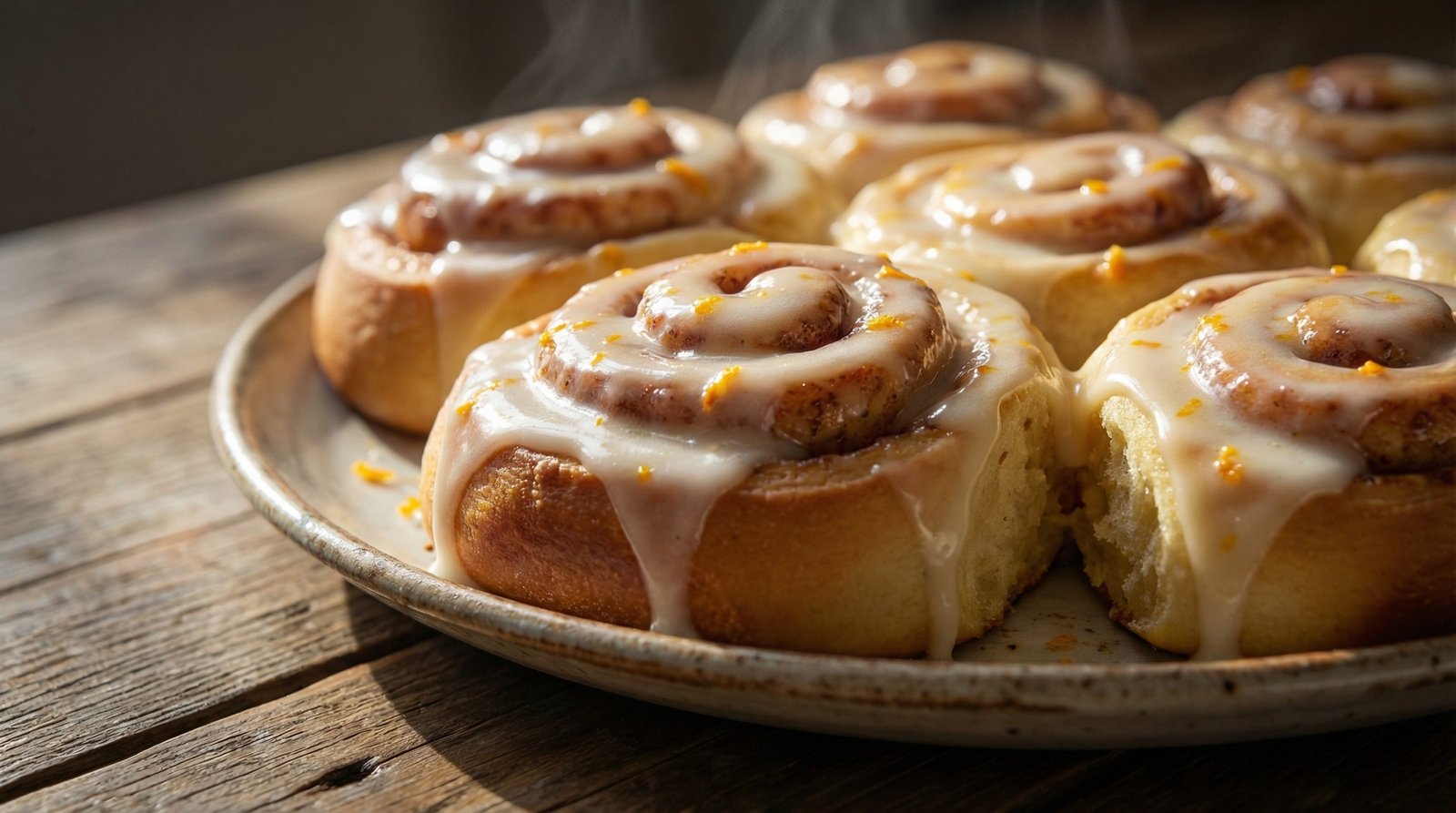 Cardamom Orange Rolls