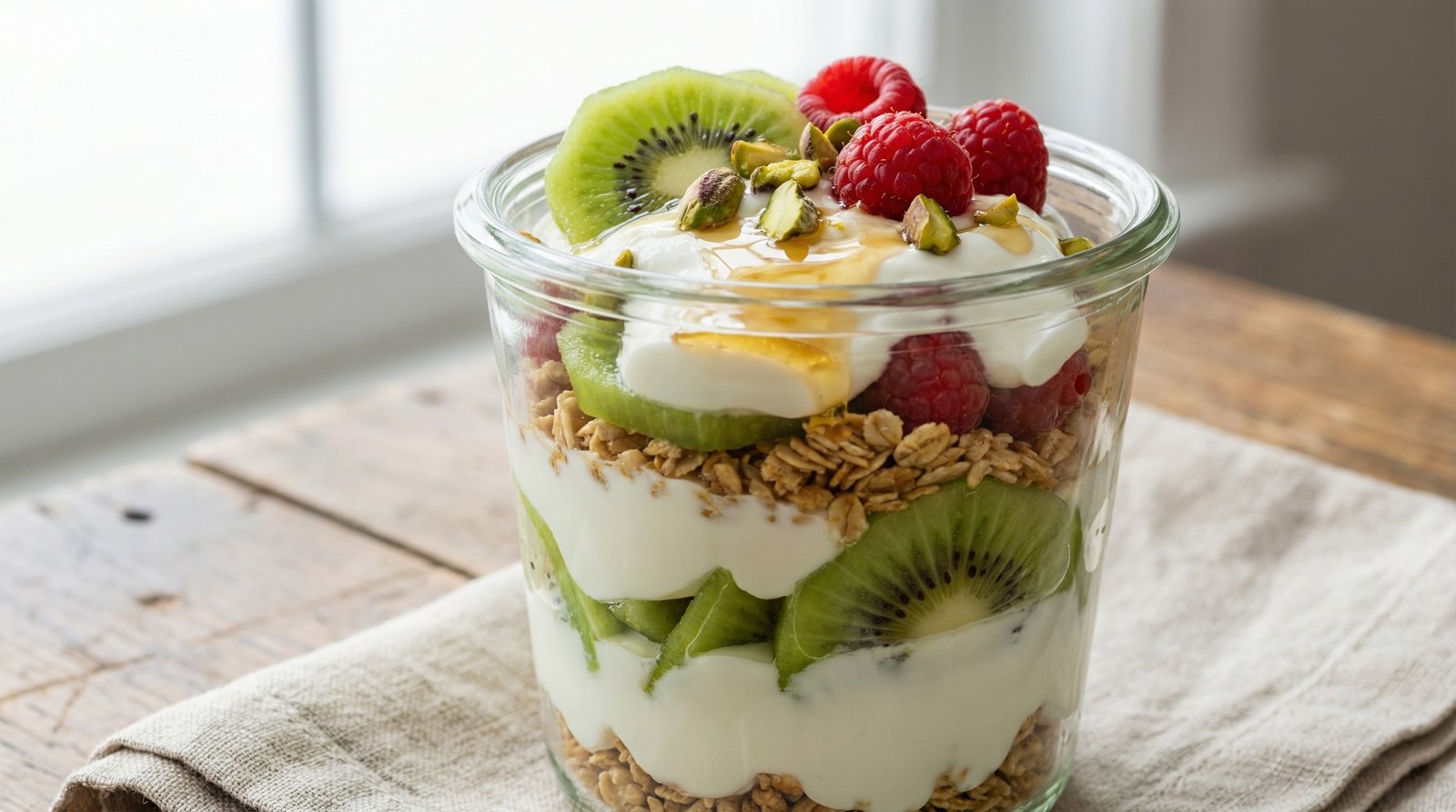 Red-and-Green Parfaits