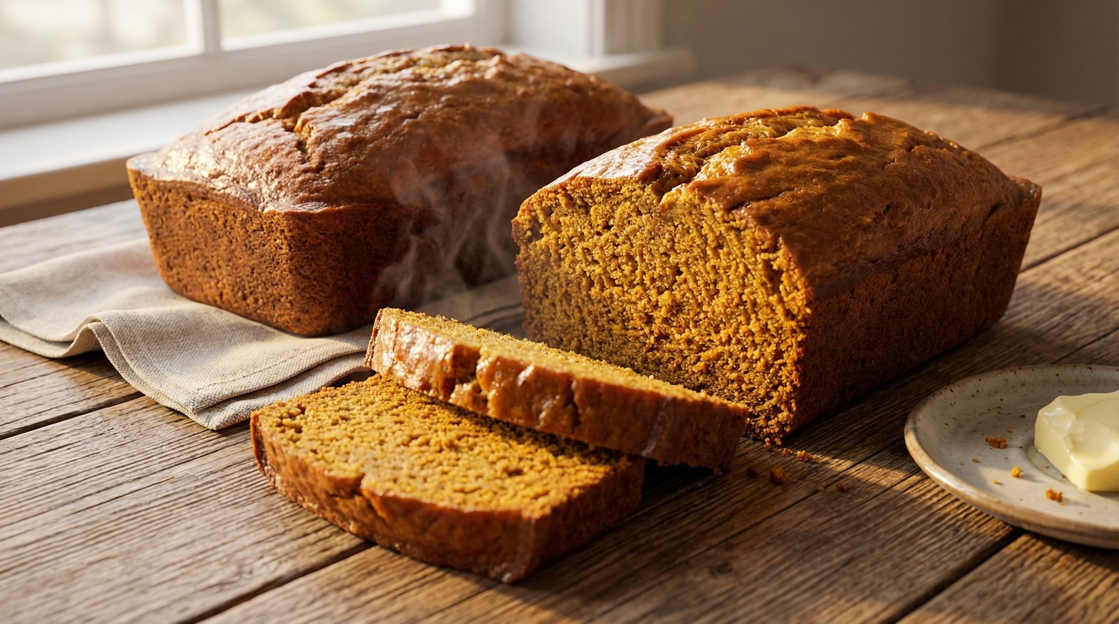 Pumpkin Banana Bread