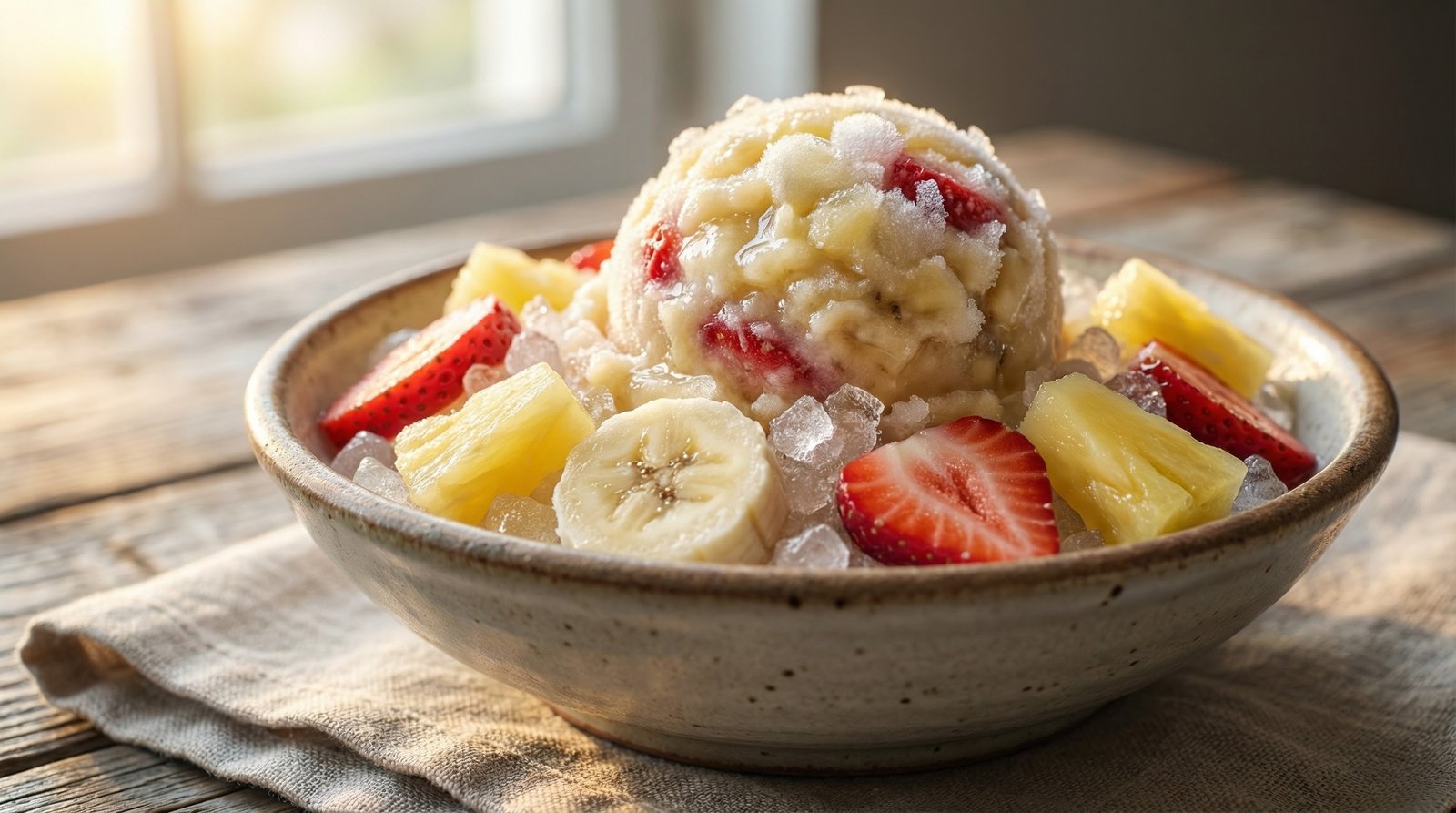 Frozen Banana Salad