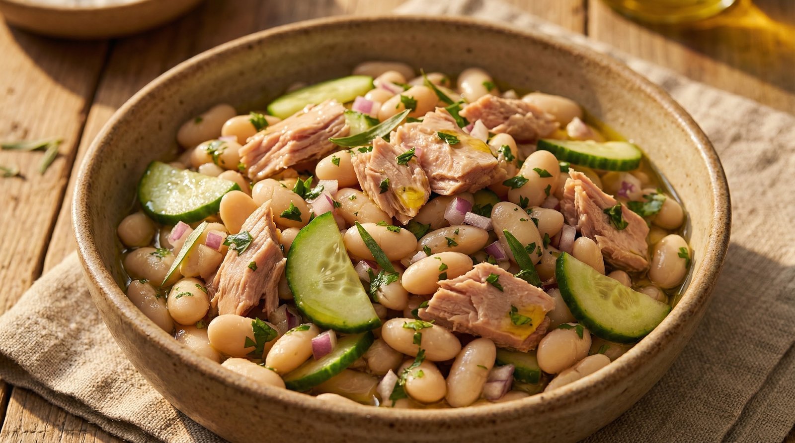 Mediterranean Bean Salad