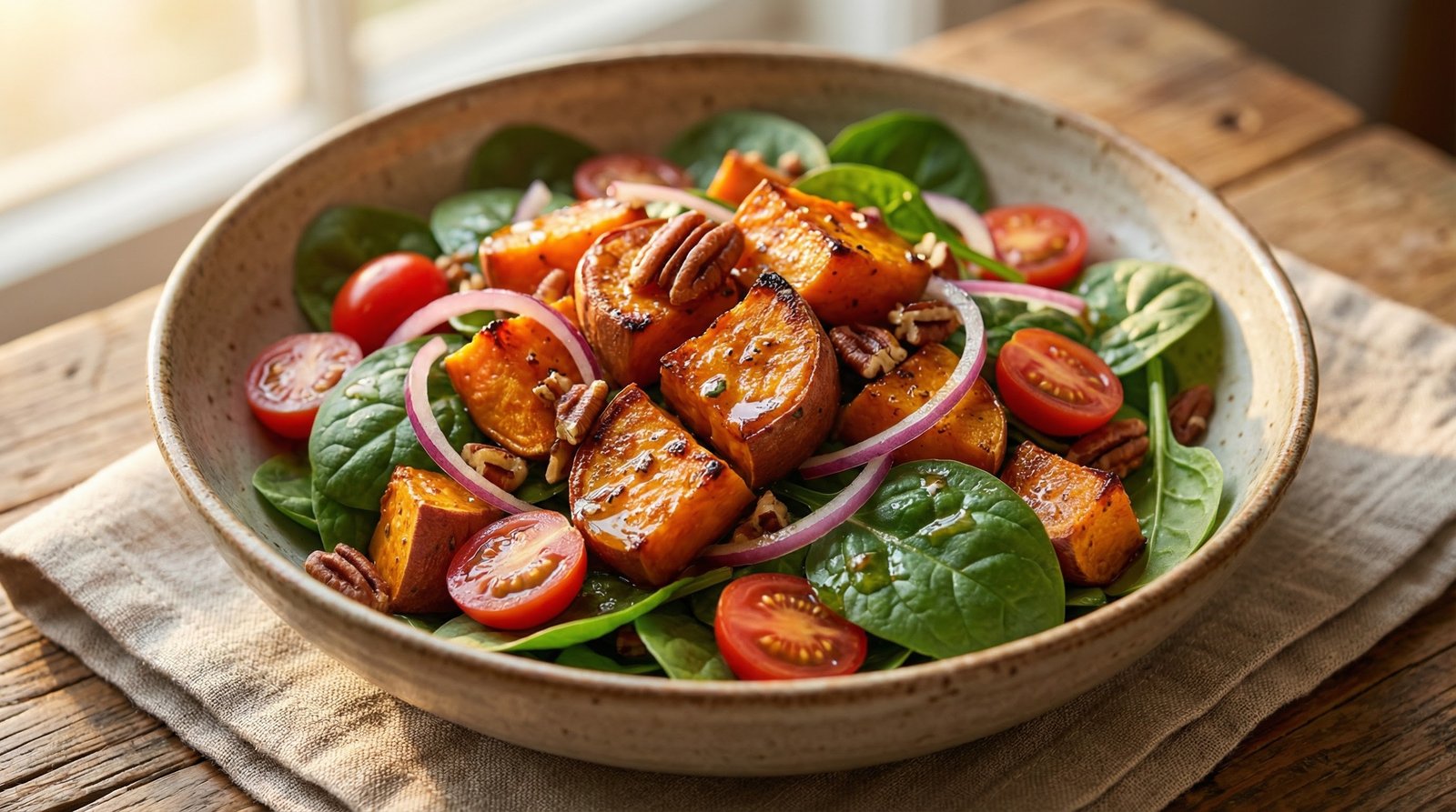 Roasted Sweet Potato Salad