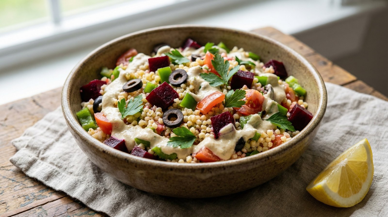 Mediterranean Millet Salad