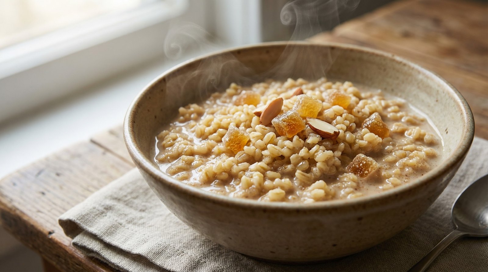 Masala Chai and Ginger Porridge