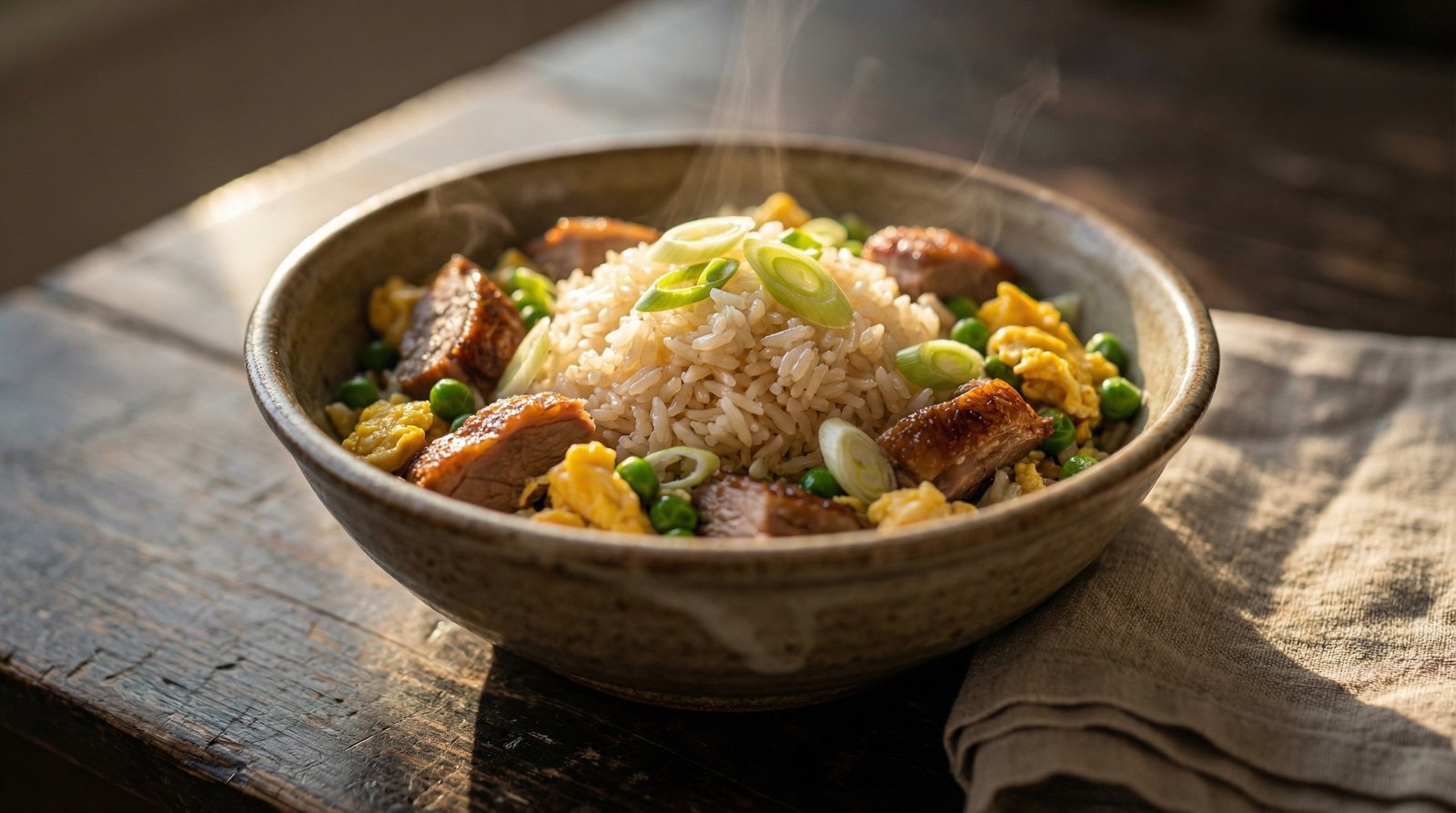 Duck and Egg Fried Rice