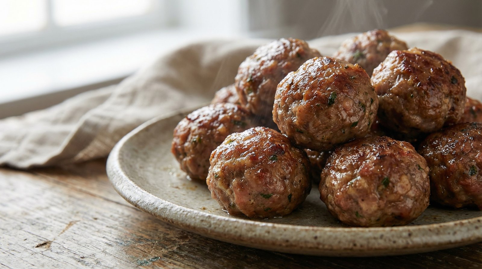 Breakfast Meatballs
