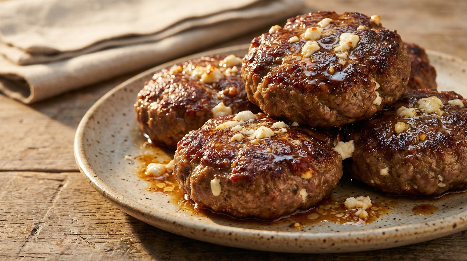 Baked Lamb and Feta Patties