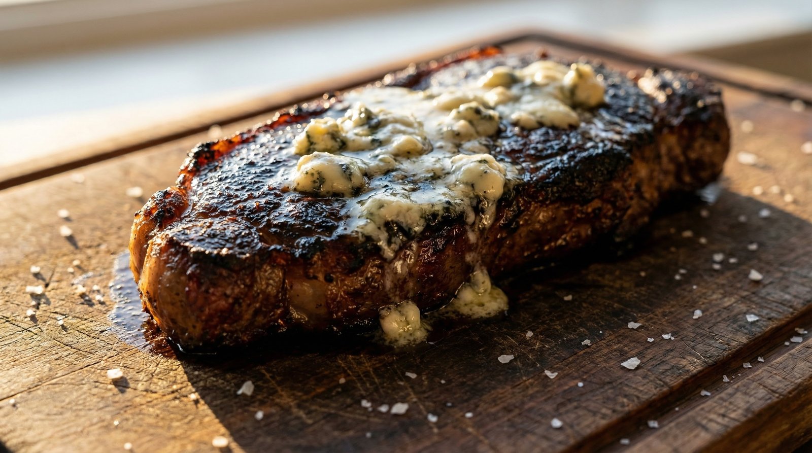 Black ‘n’ Blue Strip Steak