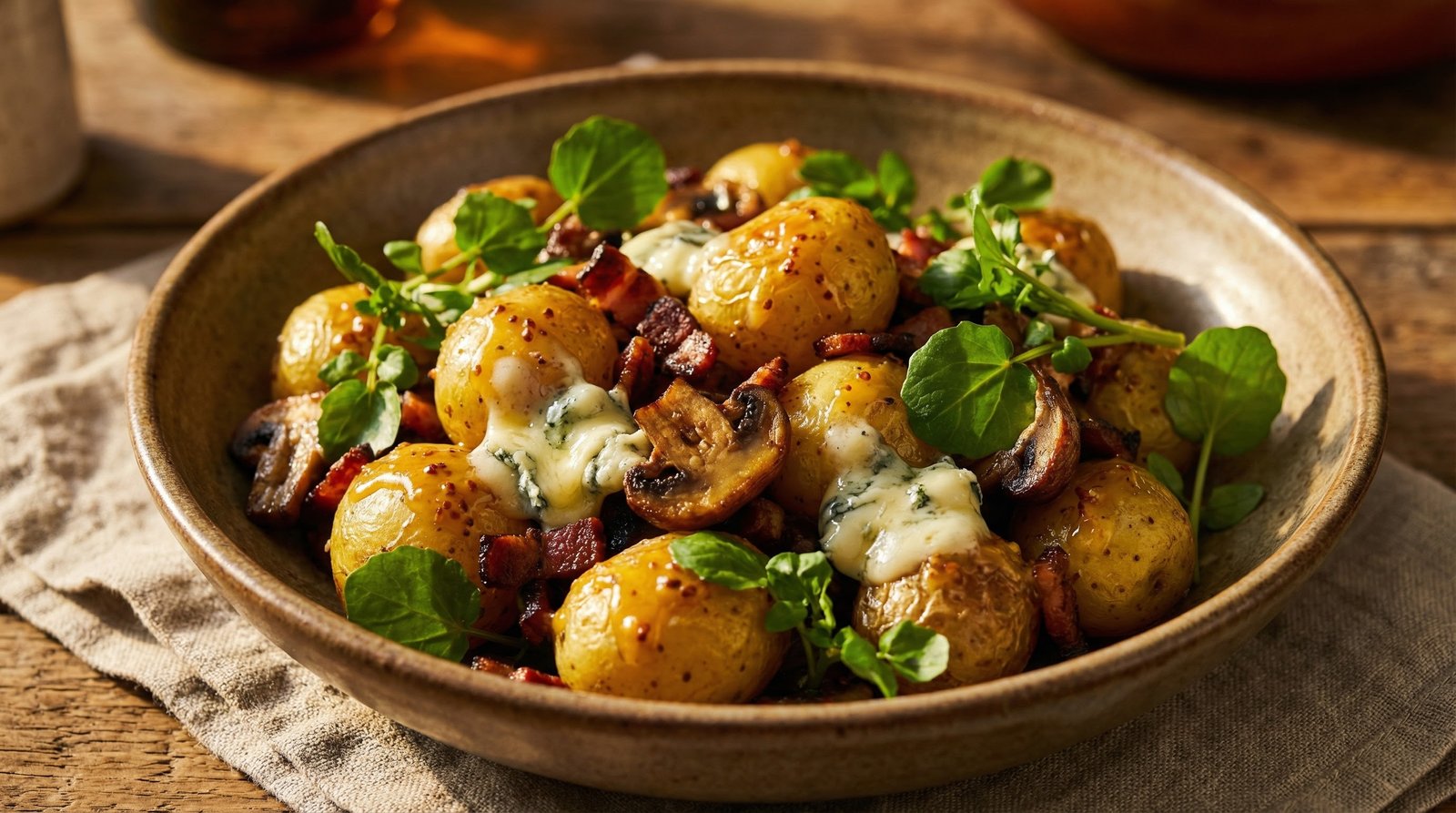 Warm Potato Salad with Bacon