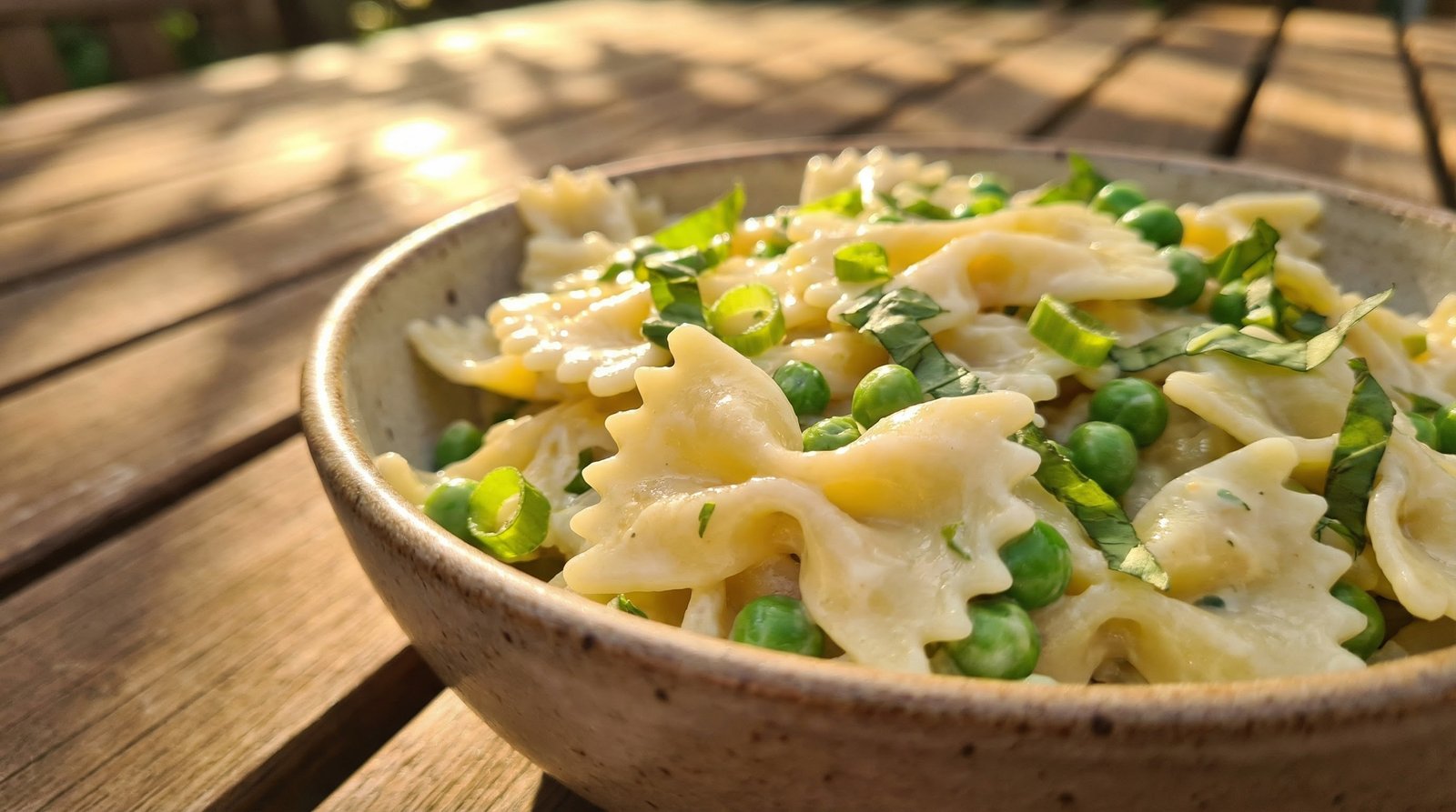 Pasta Salad with Lemon and Peas