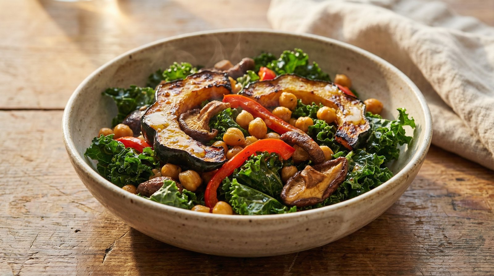 Roasted Winter Veggie Salad