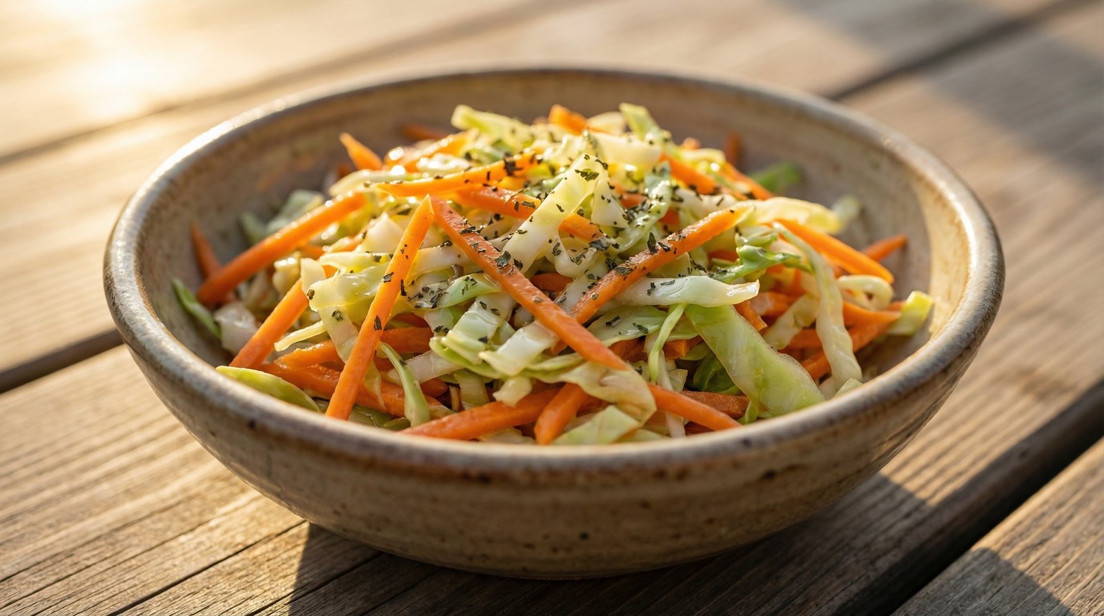 Crunchy Carrot Coleslaw