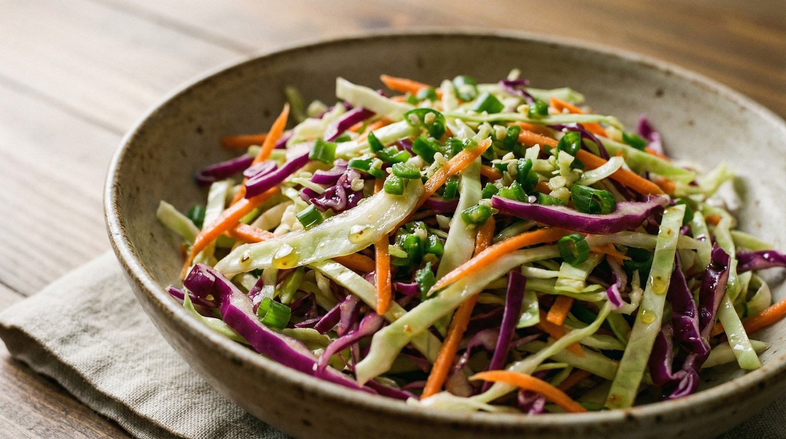 Ginger-Jalapeno Slaw