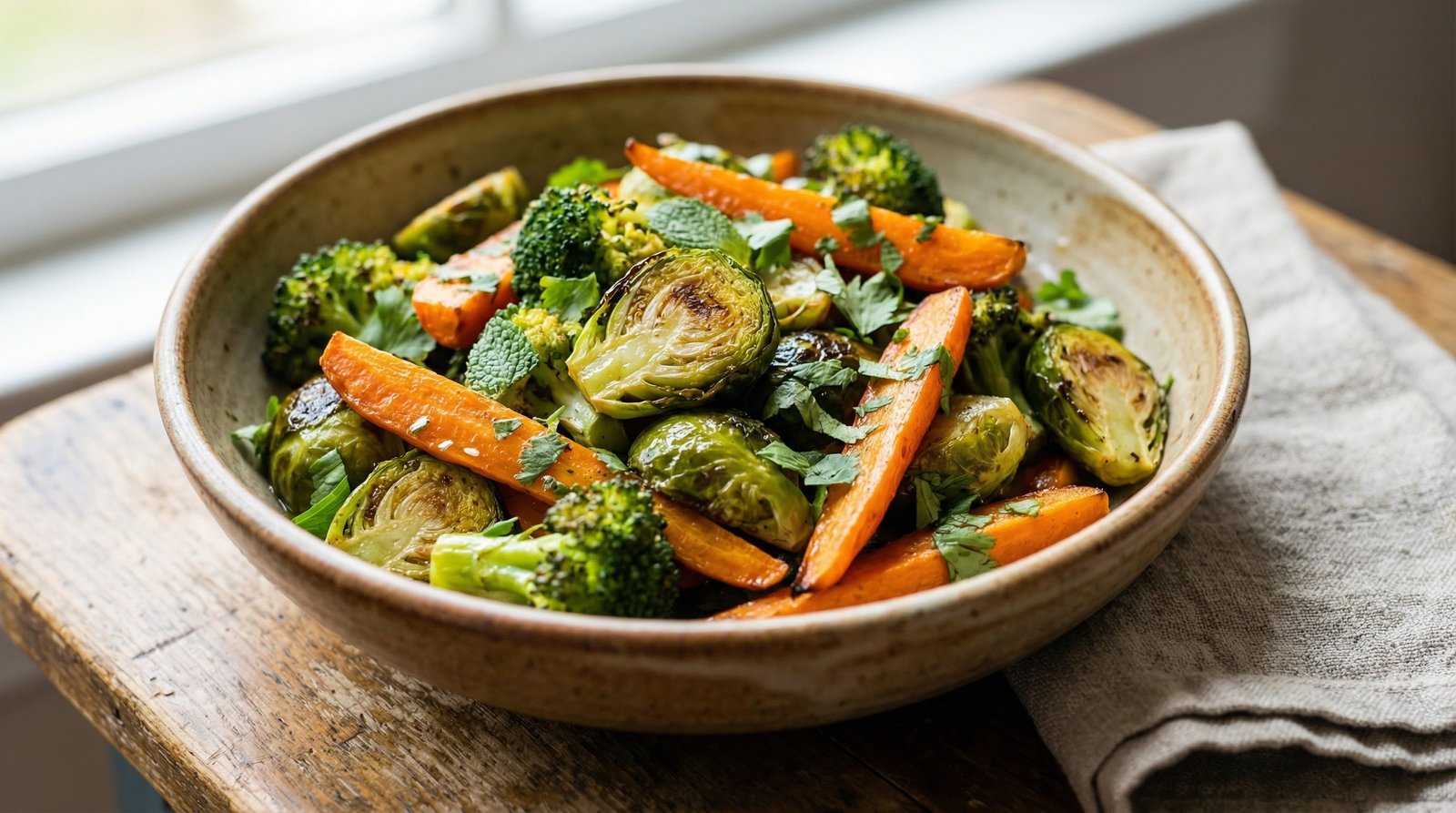 Herb-Roasted Veggie Salad