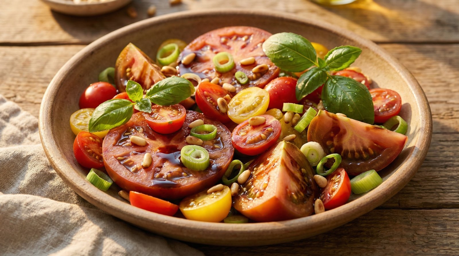 Tomato and Spring Onion Salad