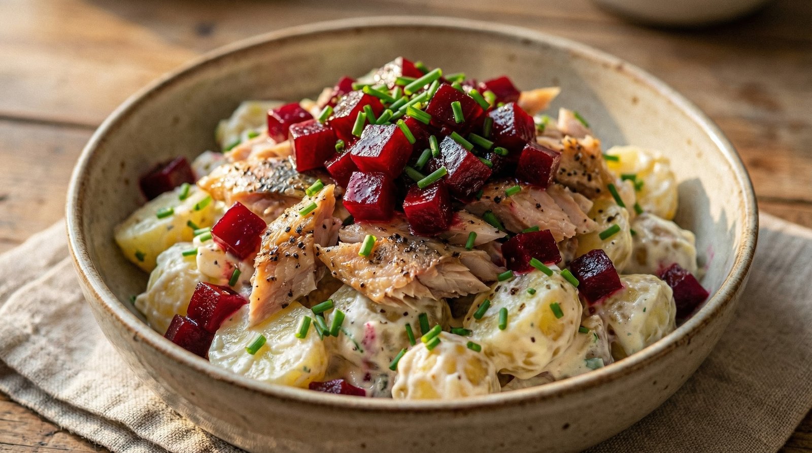 Smoked Mackerel Salad