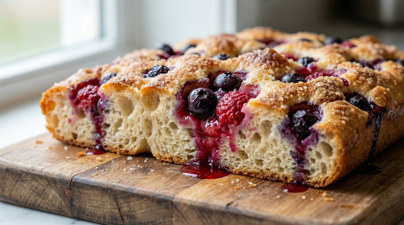 Sweet Berry Focaccia