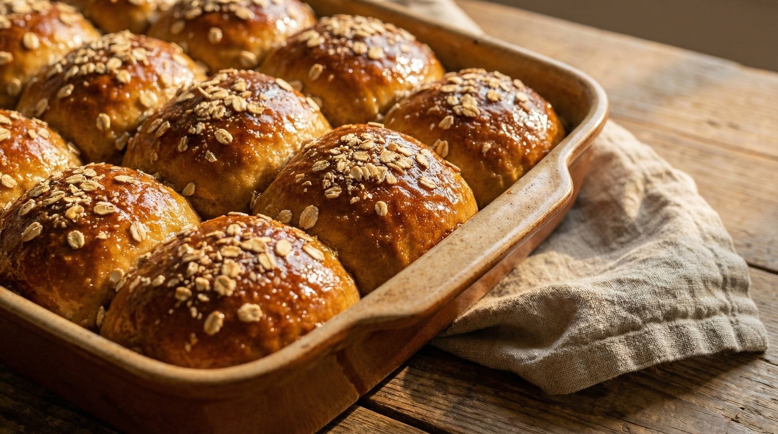 Oatmeal Molasses Rolls