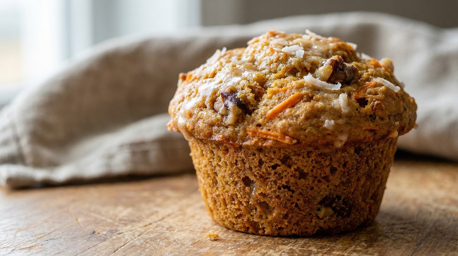 Carrot-Apple Snack Muffins