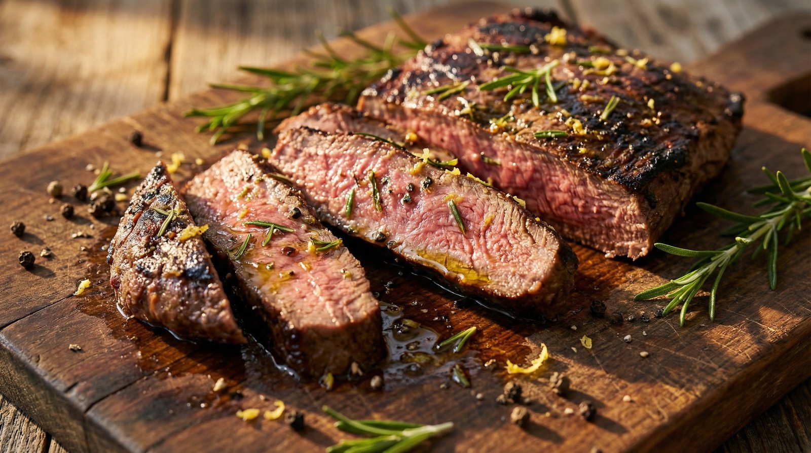 Zesty Rosemary Steak