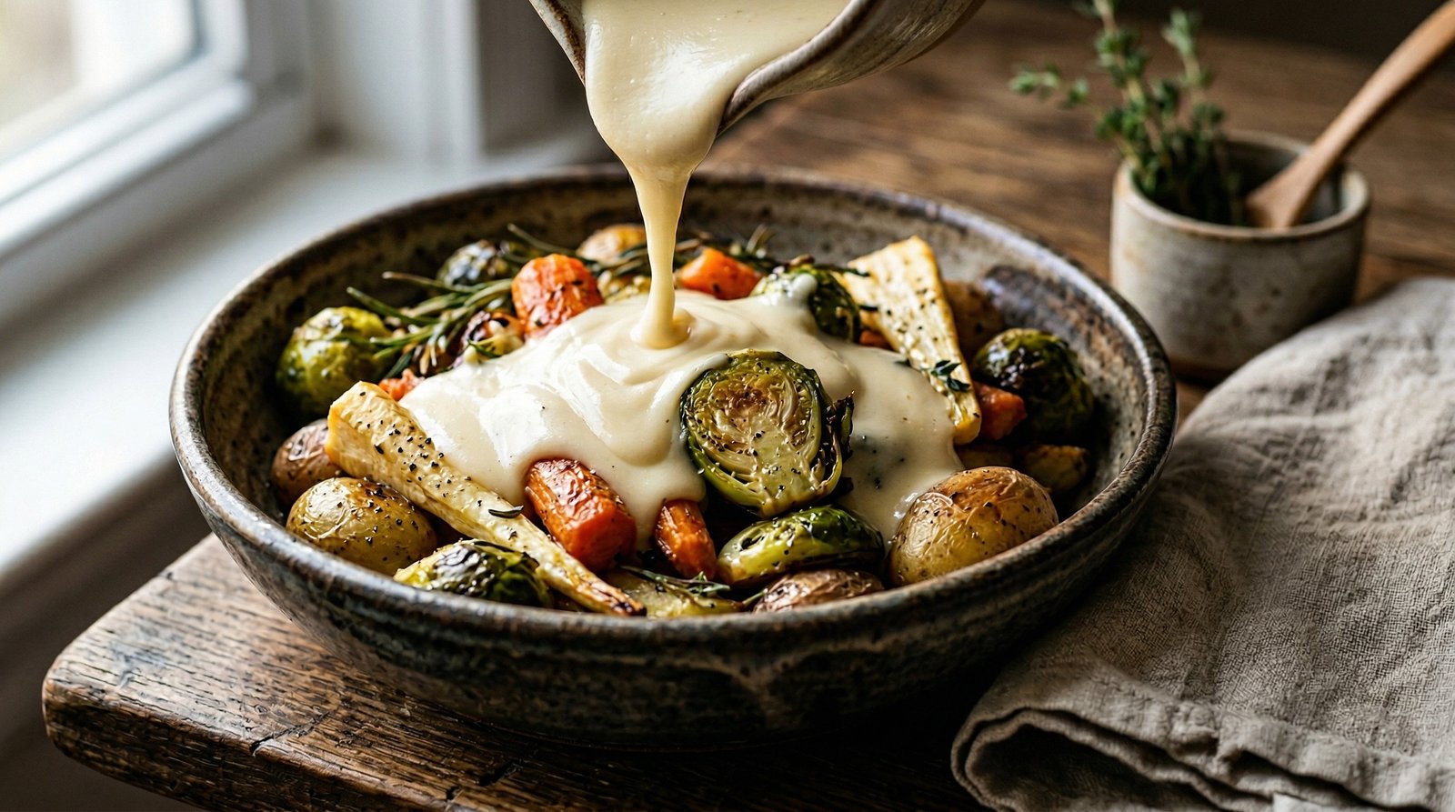 Creamy Swiss Cheese Sauce