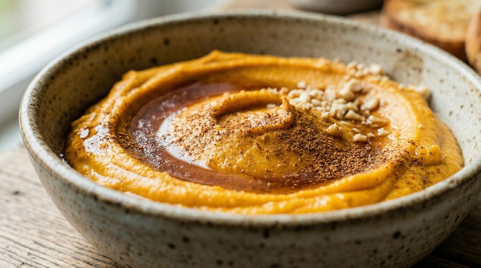 Creamy Pumpkin and Goat Cheese Spread