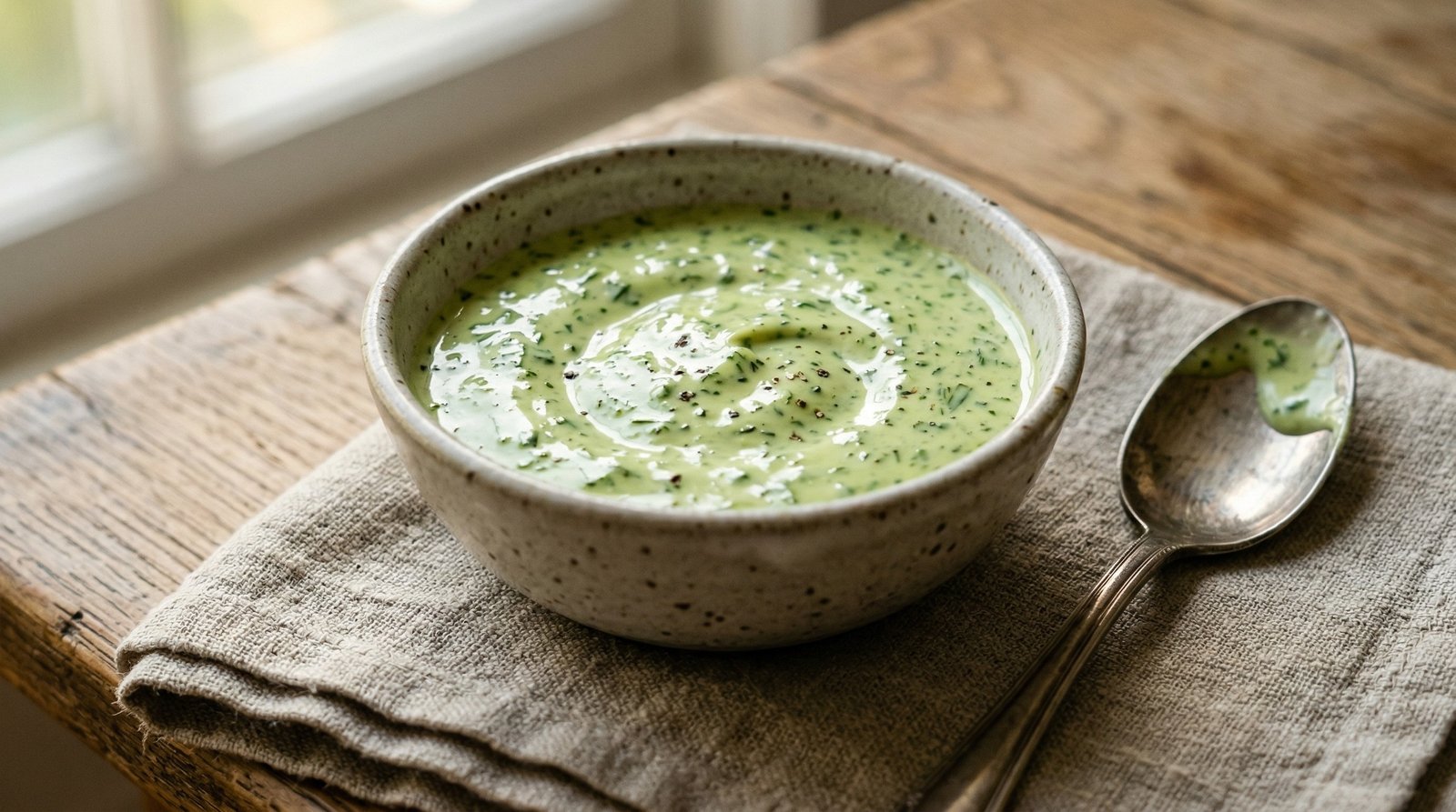 Creamy Plant-Based Green Goddess Dressing
