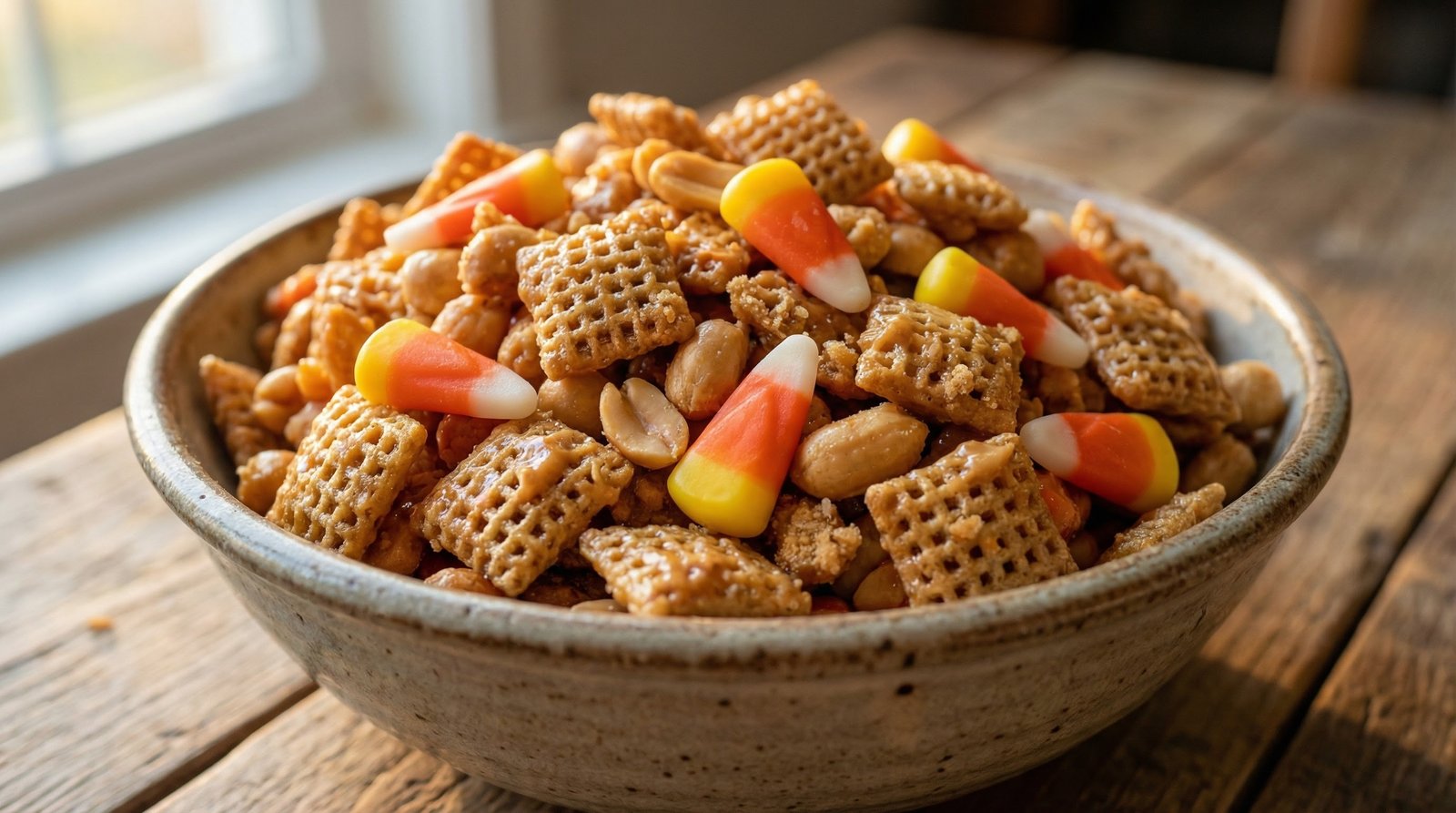 Jack-O’-Lantern Jumble Snack Mix