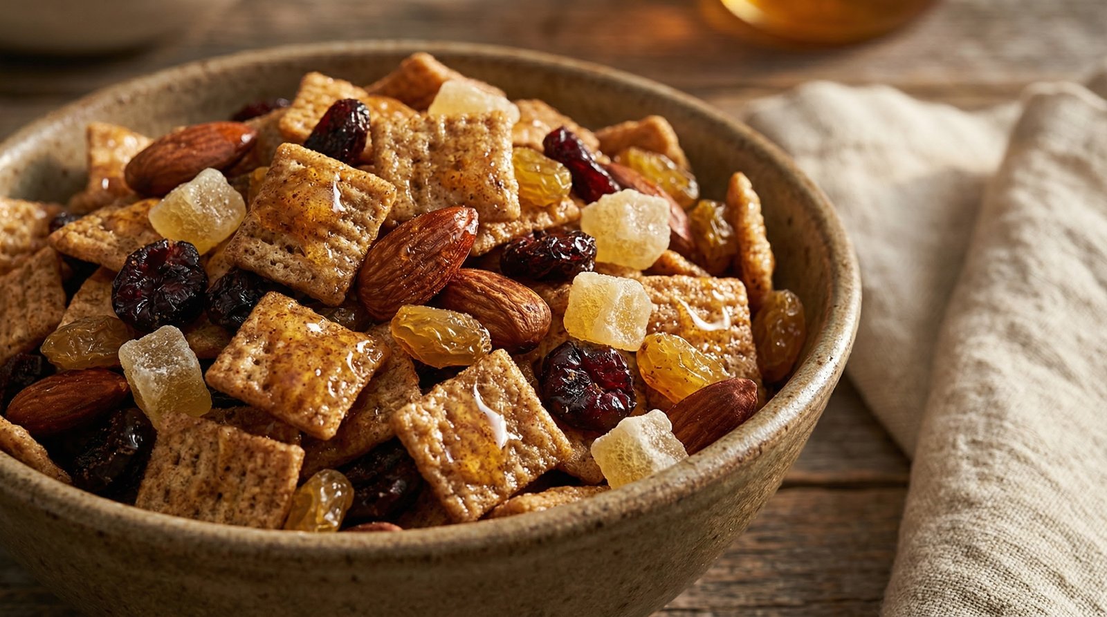 Spiced Fruit and Nut Snack Mix