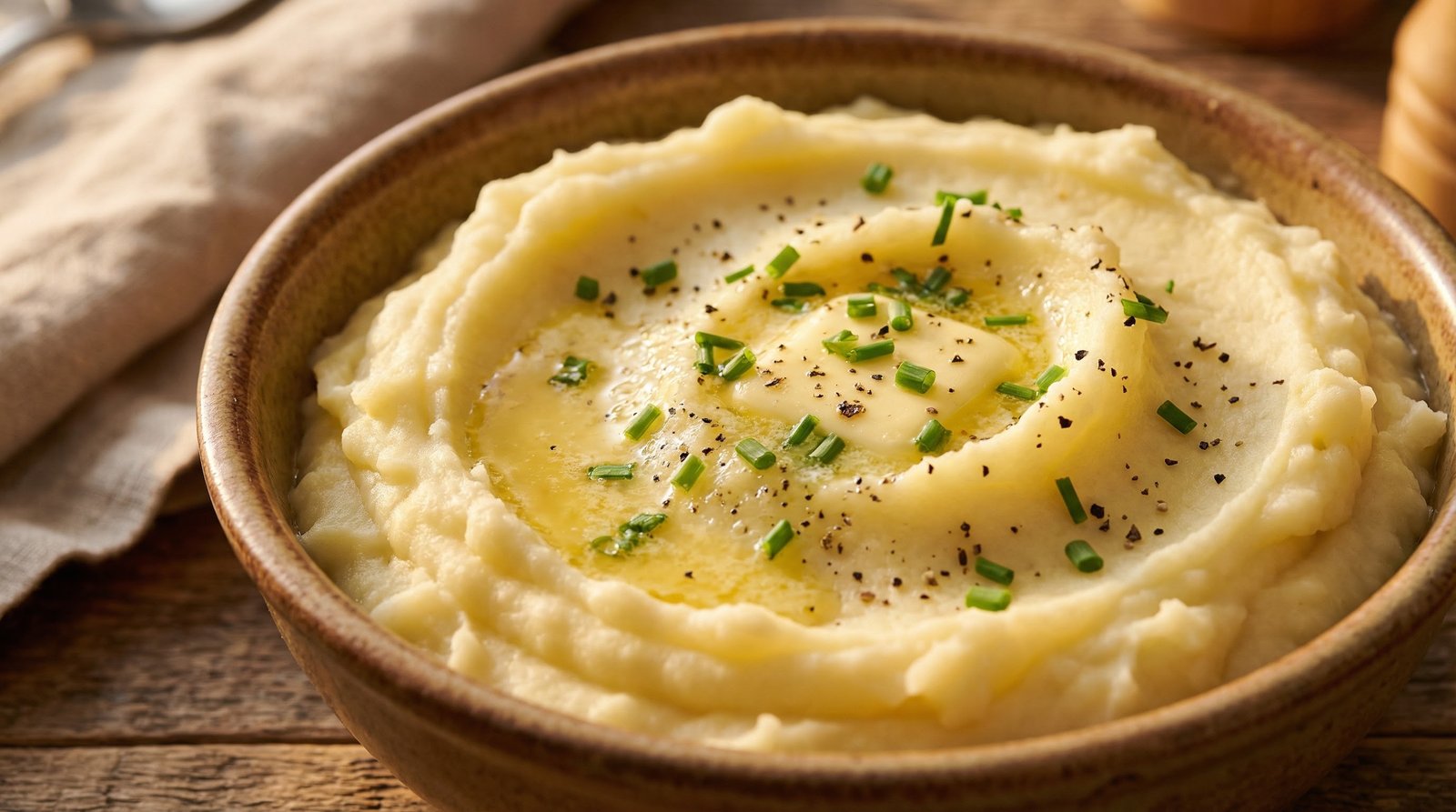 Stovetop Fluffy Mashed Potatoes