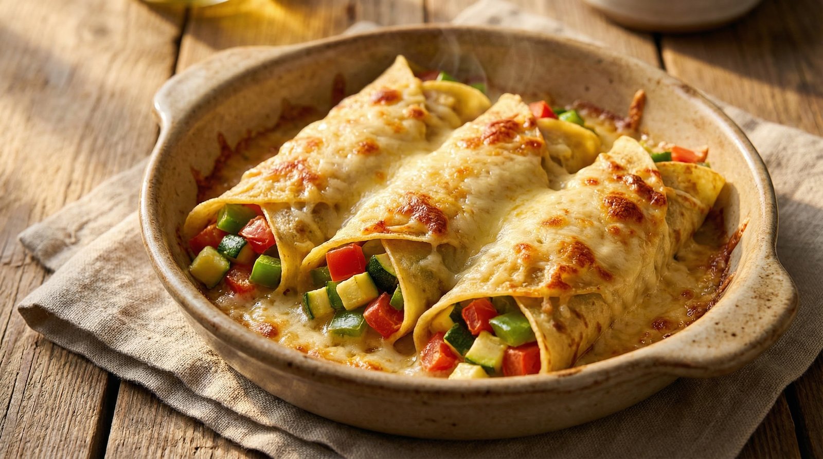 Baked Vegetable Crepes
