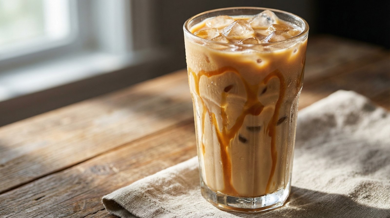 Iced Vanilla Soy Latte